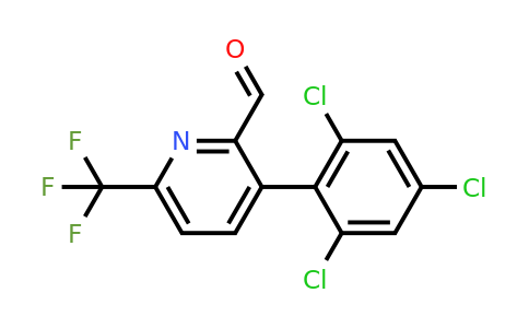 1361560-86-2 | 3-(2,4,6-Trichlorophenyl)-6-(trifluoromethyl)picolinaldehyde
