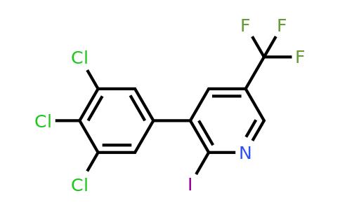 1361561-02-5 | 2-Iodo-3-(3,4,5-trichlorophenyl)-5-(trifluoromethyl)pyridine