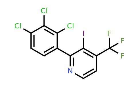 1361561-10-5 | 3-Iodo-2-(2,3,4-trichlorophenyl)-4-(trifluoromethyl)pyridine