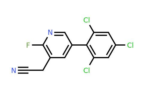 1361561-18-3 | 2-Fluoro-5-(2,4,6-trichlorophenyl)pyridine-3-acetonitrile