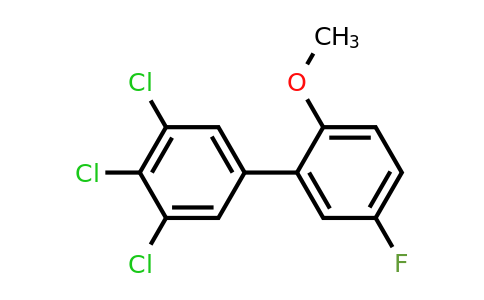 1361561-19-4 | 5'-Fluoro-2'-methoxy-3,4,5-trichlorobiphenyl
