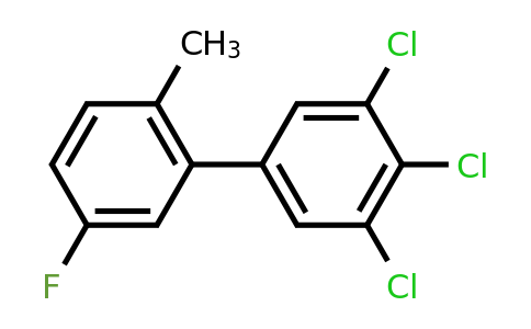 1361561-54-7 | 5'-Fluoro-2'-methyl-3,4,5-trichlorobiphenyl