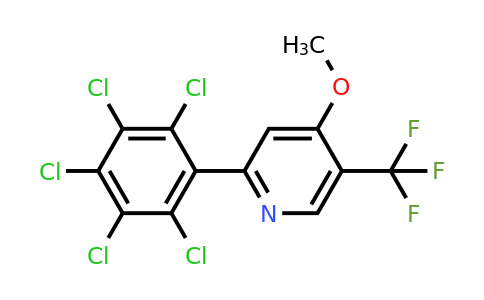 1361561-66-1 | 4-Methoxy-2-(perchlorophenyl)-5-(trifluoromethyl)pyridine