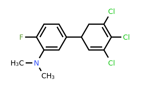 1361562-27-7 | [2-Fluoro-5-(3,4,5-trichlorocyclohexa-2,4-dienyl)-phenyl]-dimethyl-amine