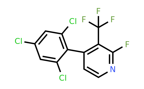 1361562-42-6 | 2-Fluoro-4-(2,4,6-trichlorophenyl)-3-(trifluoromethyl)pyridine