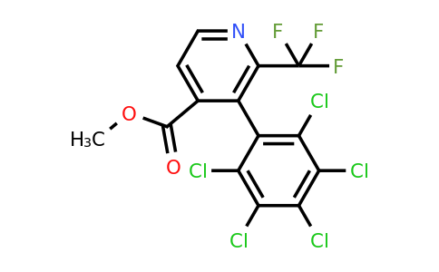 1361562-56-2 | Methyl 3-(perchlorophenyl)-2-(trifluoromethyl)isonicotinate