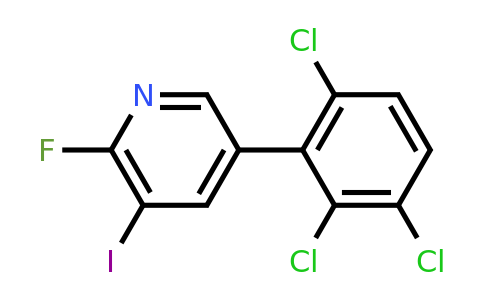 1361564-26-2 | 2-Fluoro-3-iodo-5-(2,3,6-trichlorophenyl)pyridine