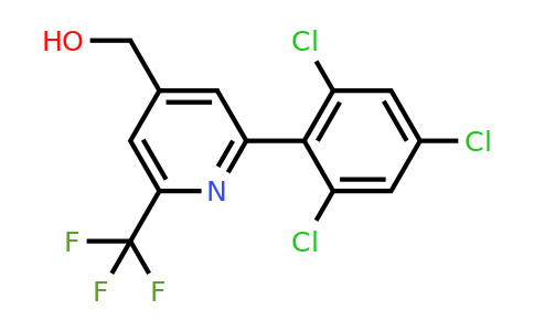 1361564-29-5 | 2-(2,4,6-Trichlorophenyl)-6-(trifluoromethyl)pyridine-4-methanol