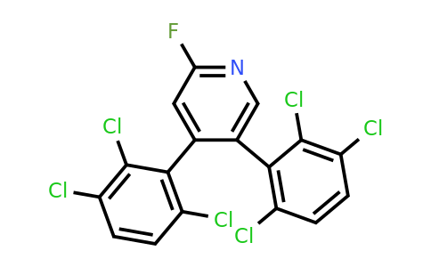 1361564-71-7 | 4,5-Bis(2,3,6-trichlorophenyl)-2-fluoropyridine