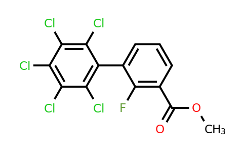 1361564-77-3 | Methyl 2-fluoro-2',3',4',5',6'-pentachlorobiphenyl-3-carboxylate