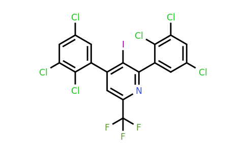 1361564-87-5 | 2,4-Bis(2,3,5-trichlorophenyl)-3-iodo-6-(trifluoromethyl)pyridine