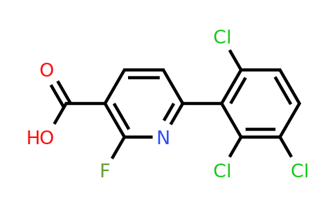 1361565-93-6 | 2-Fluoro-6-(2,3,6-trichlorophenyl)nicotinic acid