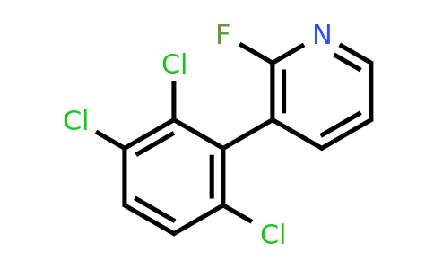1361566-21-3 | 2-Fluoro-3-(2,3,6-trichlorophenyl)pyridine