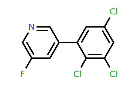1361566-32-6 | 3-Fluoro-5-(2,3,5-trichlorophenyl)pyridine