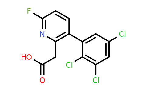 1361566-62-2 | 6-Fluoro-3-(2,3,5-trichlorophenyl)pyridine-2-acetic acid