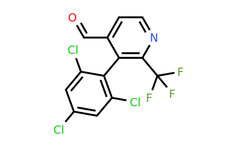 1361566-65-5 | 3-(2,4,6-Trichlorophenyl)-2-(trifluoromethyl)isonicotinaldehyde