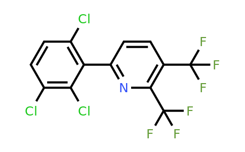 1361566-66-6 | 2,3-Bis(trifluoromethyl)-6-(2,3,6-trichlorophenyl)pyridine