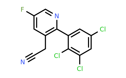 1361566-77-9 | 5-Fluoro-2-(2,3,5-trichlorophenyl)pyridine-3-acetonitrile