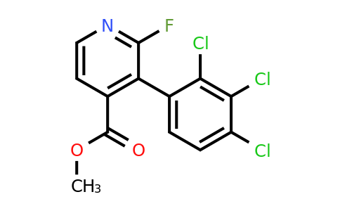 1361566-78-0 | Methyl 2-fluoro-3-(2,3,4-trichlorophenyl)isonicotinate