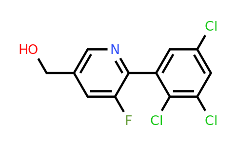 1361566-84-8 | 3-Fluoro-2-(2,3,5-trichlorophenyl)pyridine-5-methanol