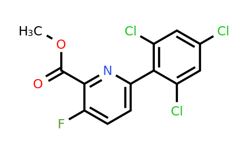 1361566-94-0 | Methyl 3-fluoro-6-(2,4,6-trichlorophenyl)picolinate