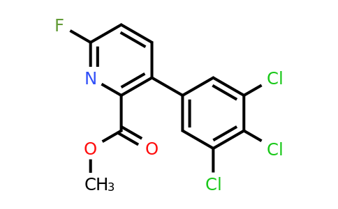 1361567-03-4 | Methyl 6-fluoro-3-(3,4,5-trichlorophenyl)picolinate