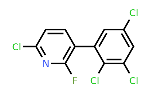 1361567-29-4 | 6-Chloro-2-fluoro-3-(2,3,5-trichlorophenyl)pyridine