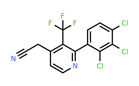 1361567-36-3 | 2-(2,3,4-Trichlorophenyl)-3-(trifluoromethyl)pyridine-4-acetonitrile