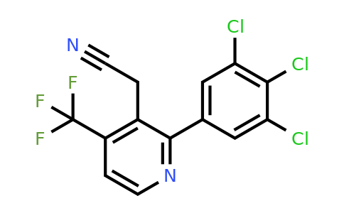 1361567-44-3 | 2-(3,4,5-Trichlorophenyl)-4-(trifluoromethyl)pyridine-3-acetonitrile