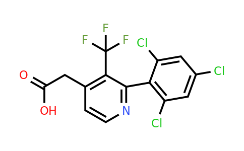 1361567-97-6 | 2-(2,4,6-Trichlorophenyl)-3-(trifluoromethyl)pyridine-4-acetic acid