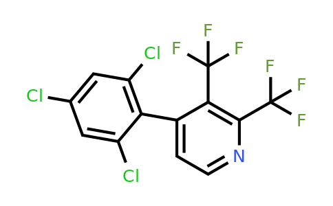 1361568-24-2 | 2,3-Bis(trifluoromethyl)-4-(2,4,6-trichlorophenyl)pyridine