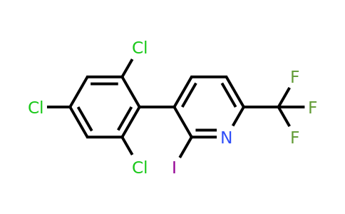 1361572-31-7 | 2-Iodo-3-(2,4,6-trichlorophenyl)-6-(trifluoromethyl)pyridine