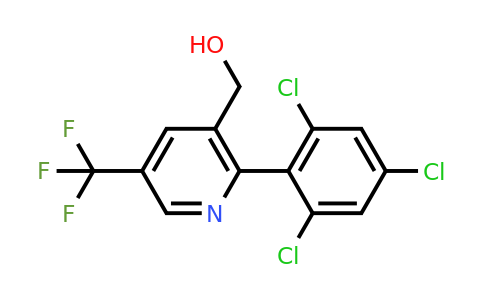 1361572-43-1 | 2-(2,4,6-Trichlorophenyl)-5-(trifluoromethyl)pyridine-3-methanol
