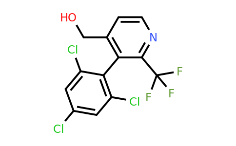 1361572-51-1 | 3-(2,4,6-Trichlorophenyl)-2-(trifluoromethyl)pyridine-4-methanol