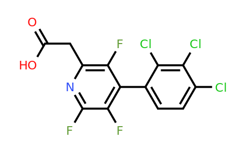 1361572-58-8 | 4-(2,3,4-Trichlorophenyl)-3,5,6-trifluoropyridine-2-acetic acid
