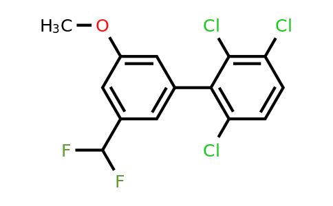 1361573-63-8 | 5'-(Difluoromethyl)-3'-methoxy-2,3,6-trichlorobiphenyl