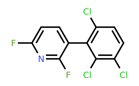 1361573-87-6 | 2,6-Difluoro-3-(2,3,6-trichlorophenyl)pyridine