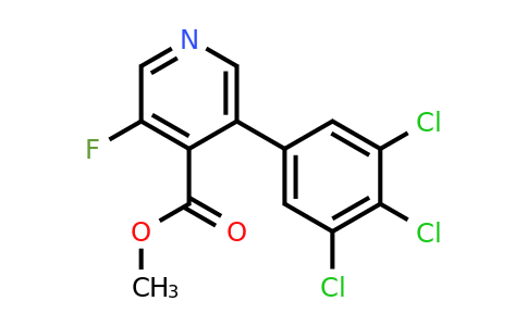1361574-20-0 | Methyl 3-fluoro-5-(3,4,5-trichlorophenyl)isonicotinate