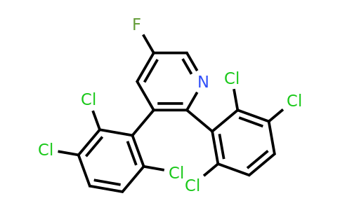 1361574-23-3 | 2,3-Bis(2,3,6-trichlorophenyl)-5-fluoropyridine