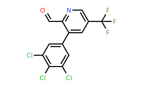 1361575-37-2 | 3-(3,4,5-Trichlorophenyl)-5-(trifluoromethyl)picolinaldehyde