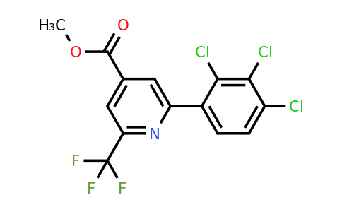 1361575-47-4 | Methyl 2-(2,3,4-trichlorophenyl)-6-(trifluoromethyl)isonicotinate