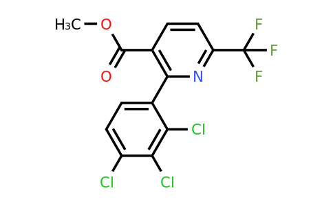 1361575-55-4 | Methyl 2-(2,3,4-trichlorophenyl)-6-(trifluoromethyl)nicotinate