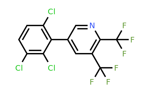 1361575-56-5 | 2,3-Bis(trifluoromethyl)-5-(2,3,6-trichlorophenyl)pyridine