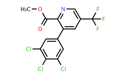 1361575-63-4 | Methyl 3-(3,4,5-trichlorophenyl)-5-(trifluoromethyl)picolinate