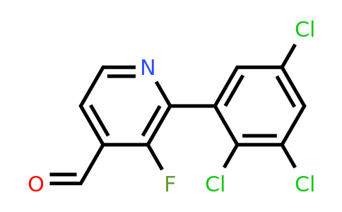 1361577-44-7 | 3-Fluoro-2-(2,3,5-trichlorophenyl)isonicotinaldehyde