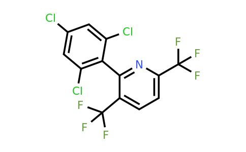 1361577-47-0 | 3,6-Bis(trifluoromethyl)-2-(2,4,6-trichlorophenyl)pyridine