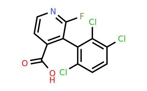 1361577-51-6 | 2-Fluoro-3-(2,3,6-trichlorophenyl)isonicotinic acid