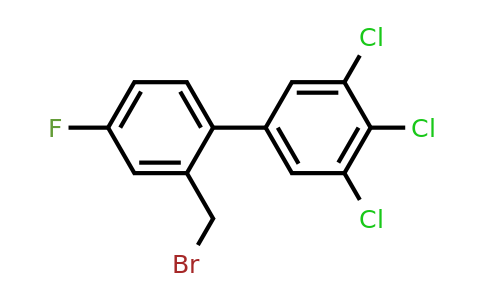 1361577-58-3 | 2'-(Bromomethyl)-4'-fluoro-3,4,5-trichlorobiphenyl