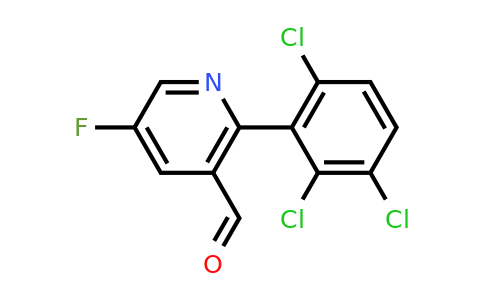 1361577-61-8 | 5-Fluoro-2-(2,3,6-trichlorophenyl)nicotinaldehyde