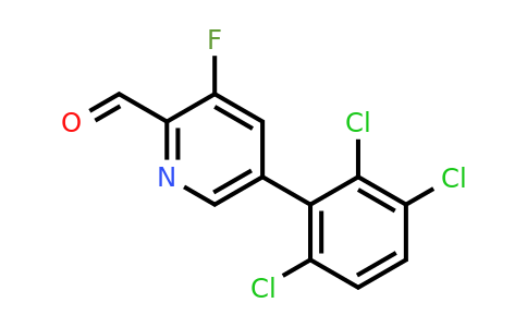 1361577-68-5 | 3-Fluoro-5-(2,3,6-trichlorophenyl)picolinaldehyde